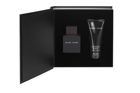 Lalique Encre Noire 3.3 oz EDT & 3.3 oz Shower Gel Gift Set