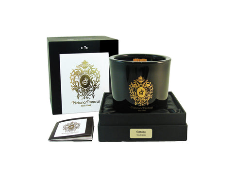 NO UPC Tiziana Terenzi Ecstasy - Black Glass Foco Double Wooden Wick