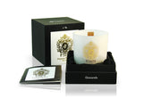 Tiziana Terenzi Gold Rose Oudh - White Glass Gioconda Single Wooden Wick