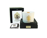 Tiziana Terenzi Gold Rose Oudh - White Glass Foco Double Wooden Wick