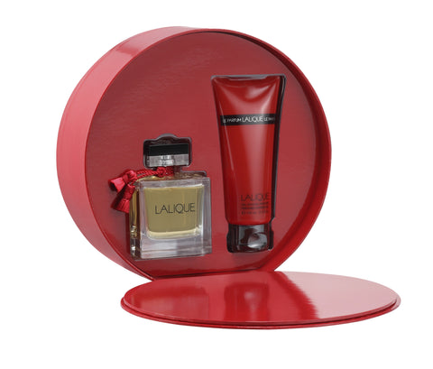 Lalique Le Parfum 3.3 oz EDP & 3.3 oz Shower Gel Gift Set