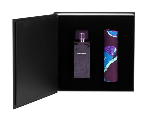Lalique Amethyst 3.3 oz EDP & Scarf Gift Set