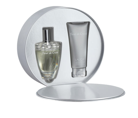 Lalique Fleur de Cristal 3.3 oz EDP & Shower Gel Gift Set