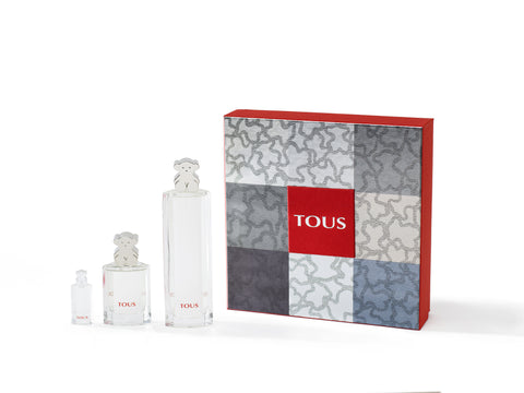 Tous EDT Gift Set (90ml Spray + Collapsible Bag) by TOUS