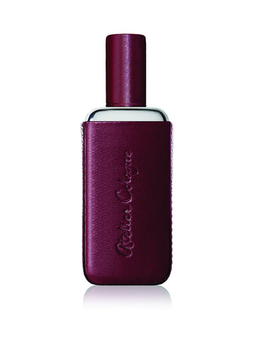 Atelier Cologne Silver Iris 1.0 oz + étui cuir Bordeaux - Spray + Leather case Cologne Absolue